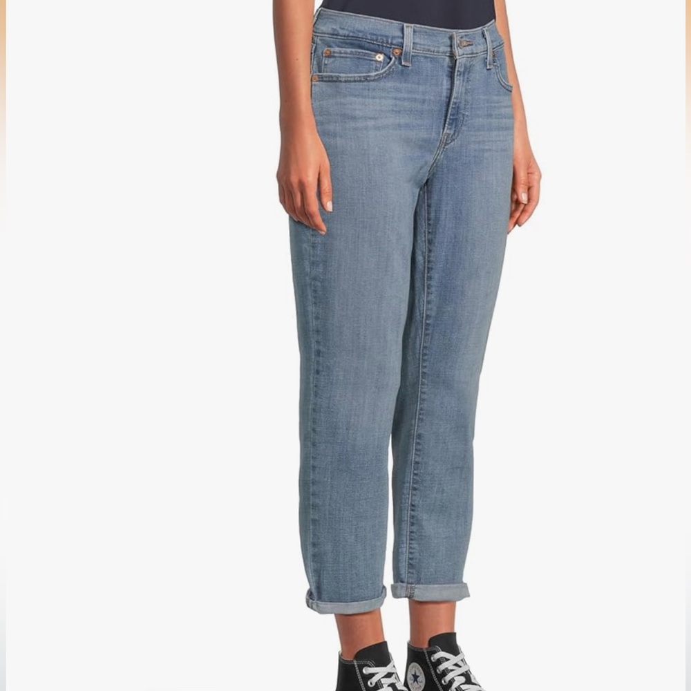 Levi's Women's boyfriend Jeans in Lapis: 31 x 27